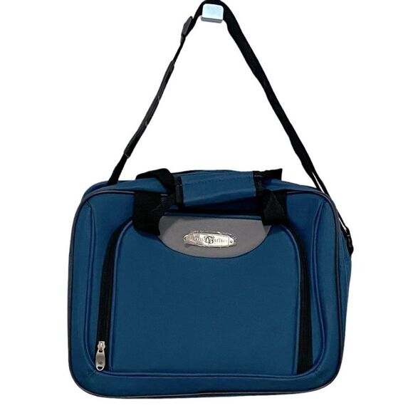 TRAVEL SELECT - NWT - GREENISH TEAL - MESSENGER BAG - LAPTOP BAG - SPORTS BAG - Picture 1 of 9